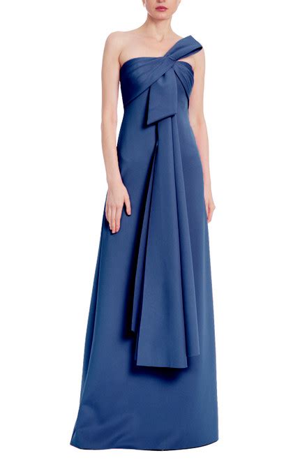 GIVENCHY Strapless asymmetric bow